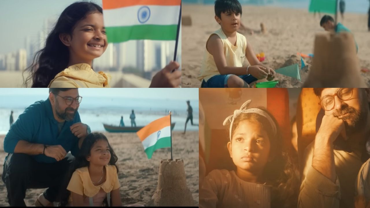 Air India’s entire narrative is woven around the theme of Patriotism and is aesthetically brought out through crisp editing and subtle symbolism. (Images: Stills from the film)