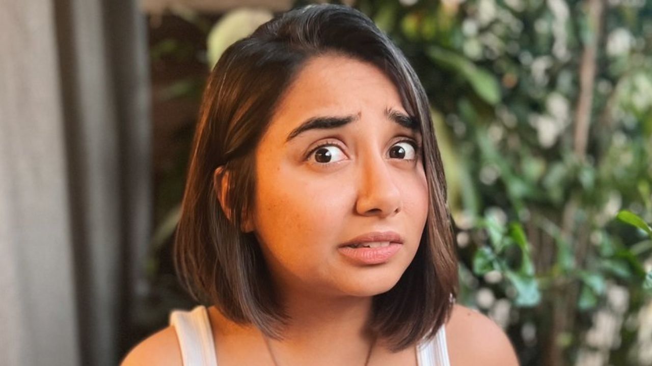 Indian YouTube star Prajakta Koli is participating in Davos 2023. (Image - Twitter/iammostlysane) 