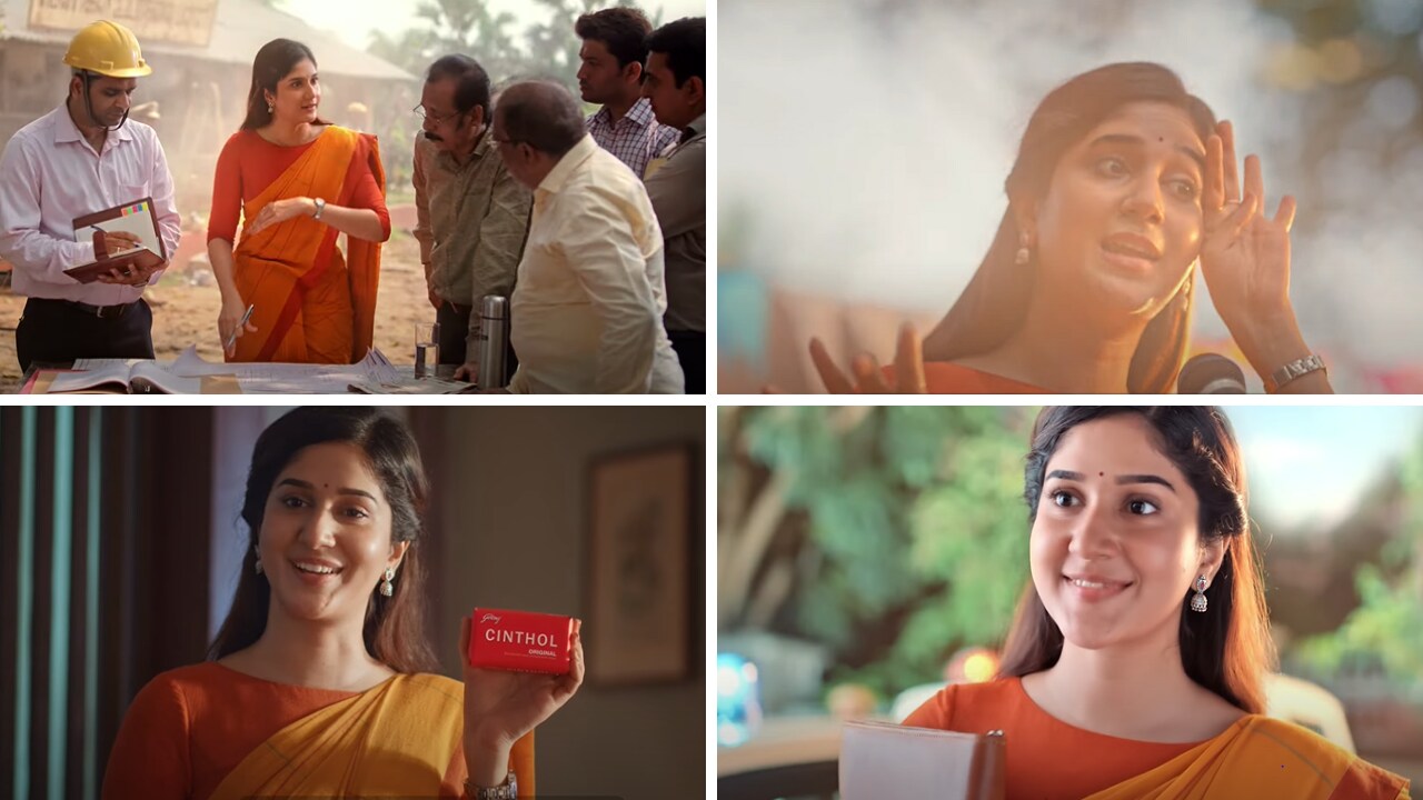 While the portrayal of women has evolved in Cinthol advertising, the stress on the skin protection, health benefits and doctor recommendations continue to remain the same. (Stills from the ad)