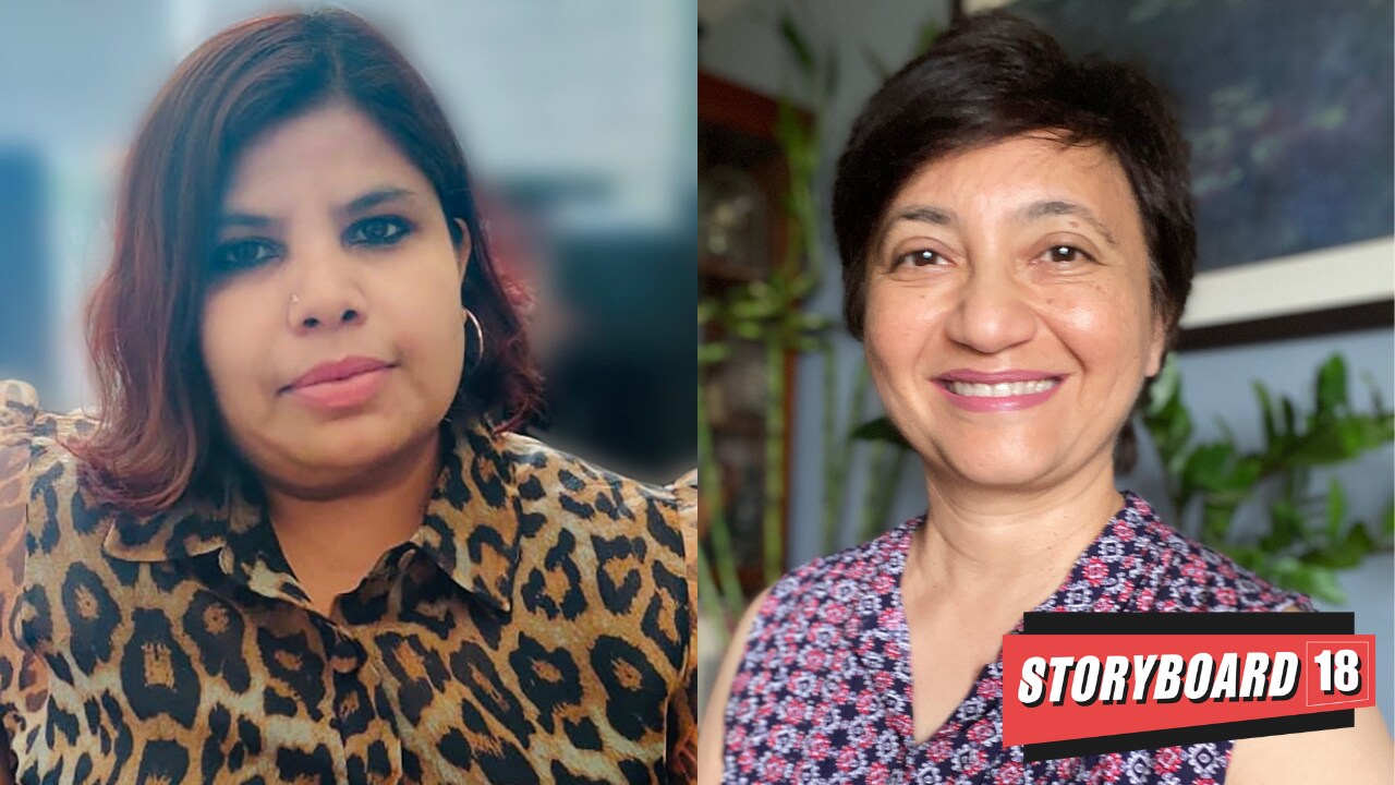 Preeti Nayyar (left) shares the spotlight with media veteran Anupama Mandloi (right).