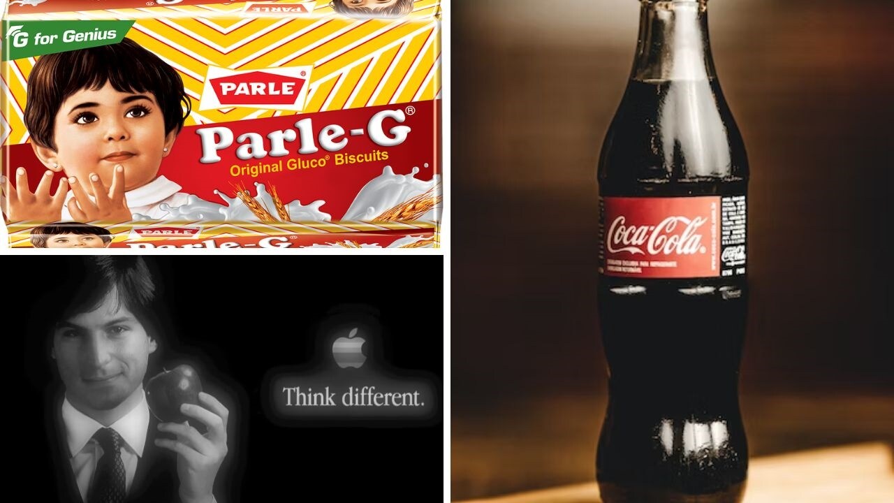 Nostalgia marketing can be particularly effective in reaching multiple generations. By tapping into elements of the past that resonate with different age groups, brands can create a sense of shared experience that crosses generational lines. By using nostalgia, brands have created campaigns that connect with both older and younger generations and create a sense of shared experience. (Image source: Parle-G - Parel Products, Coca-Cola - Jonathan Borba via Unsplash, Apple ad - YouTube)