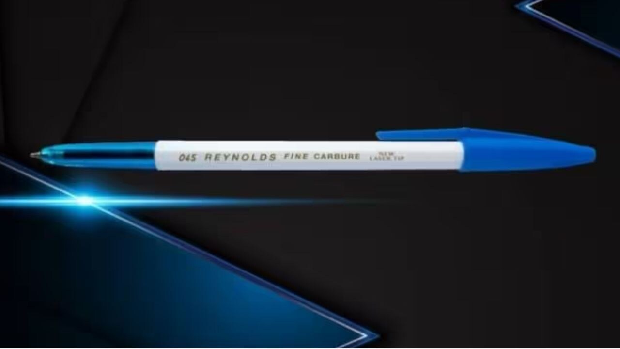 The Reynolds 045 fine carbure pen will still be available in the market, and the company has no plans of discontinuing it. (Image source: Moneycontrol)