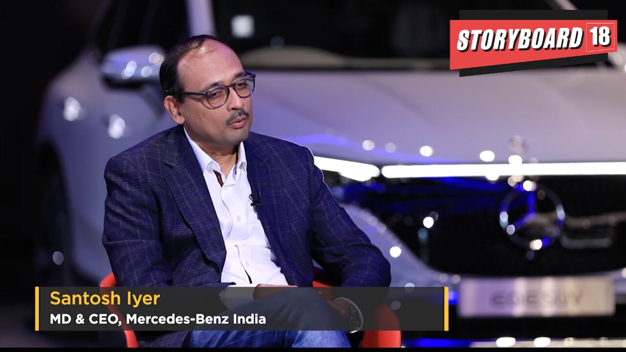 Santosh Iyer, MD & CEO of German luxury car maker Mercedes-Benz India