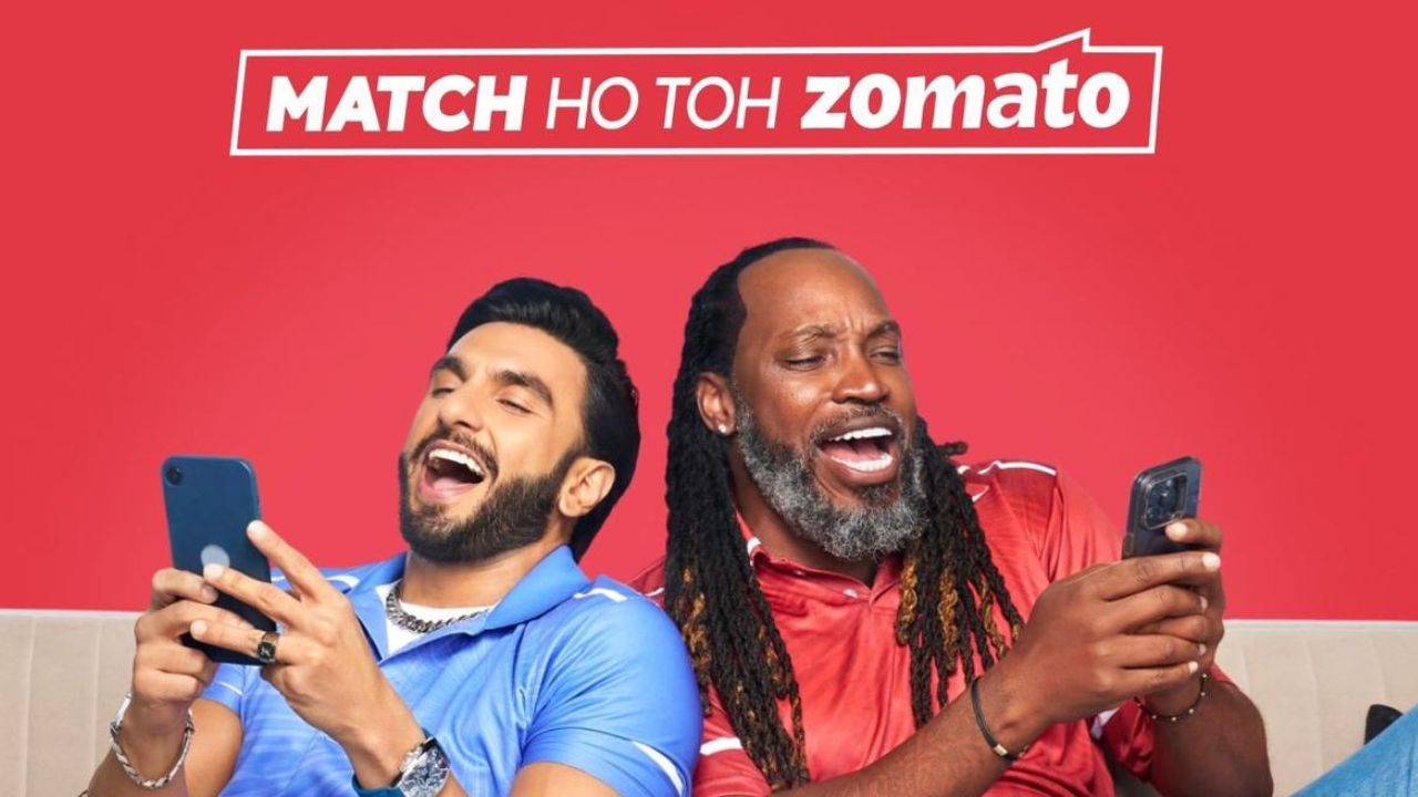 When Ranveer Singh and Chris Gayle can’t decide whether it’s “Zomaito” or “Zomahto”, the Zomato delivery partner says, “Ab Zomaito–Zomahto nahi, India-India ka time hai!” As that penny-drop statement fills them with pride, the film ends with everyone celebrating together.