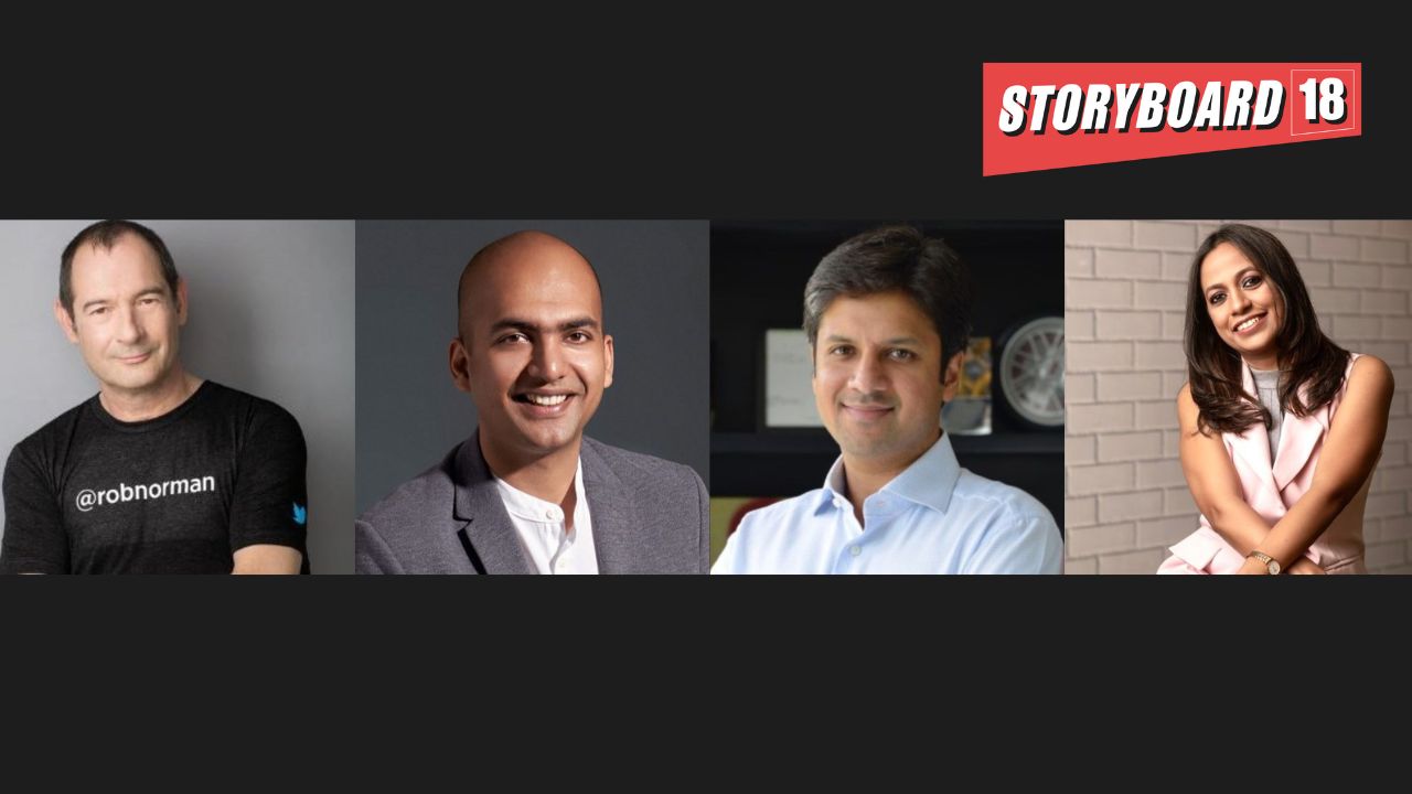 Get the full picture on people and their moves on the corporate jungle gym in CXO Moves. (From left to right: Rob Norman, Manu Kumar Jain, Anant Goenka and Azmat Jagmag)