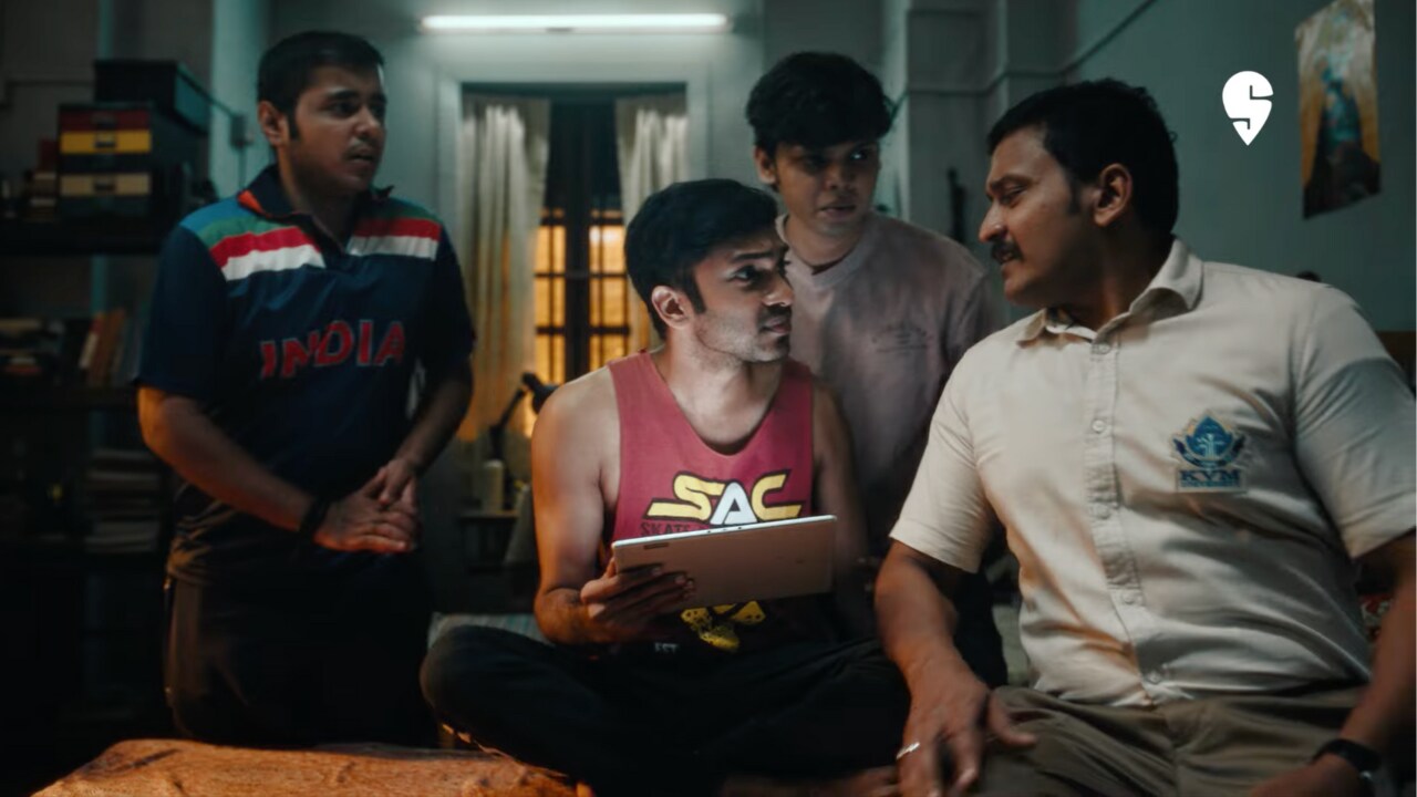 Still from one of Swiggy's TVCs.