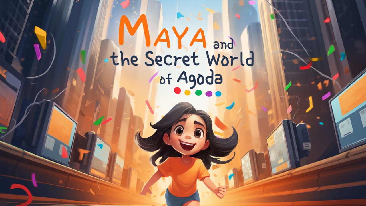 ‘Maya and the Secret World of Agoda’ is centered around a young girl named Maya, who embarks on an adventure while visiting her mother at Agoda’s Bangkok office.