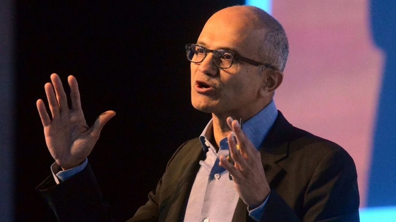 Aaron Levie, CEO of cloud storage vendor Box, notes that Nadella has made Microsoft more open to customer needs. (Image source: CNBC-TV18)