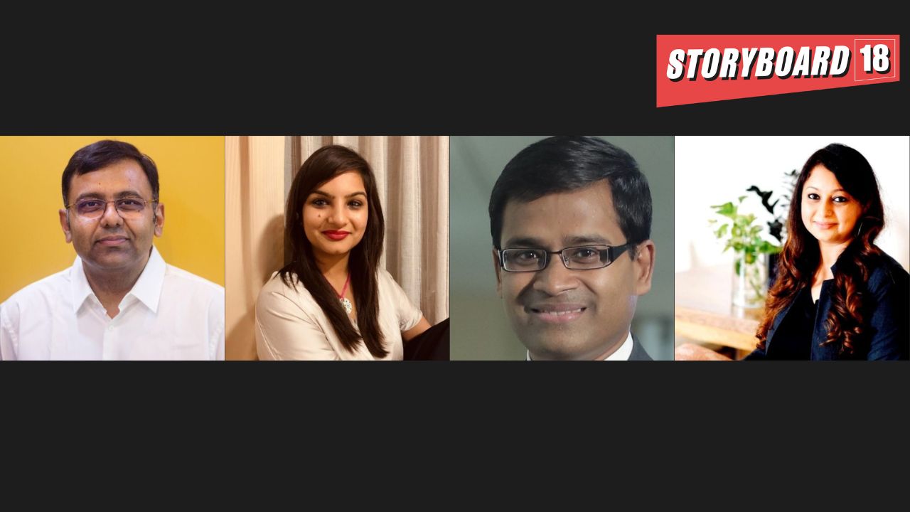 Get the full picture on people and their moves on the corporate jungle gym in CXO Moves. (From left to right: Gaurav Jain, Geetanjali Makhijani Ray, Piyush Patnaik and Amrita Choudhary)