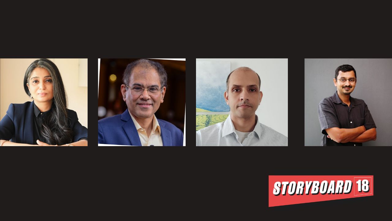 To unlock new growth opportunities by leveraging the digital ecosystem in India, Arun Neelakantan will join the HUL MC as chief digital officer (CDO). (From left to right: Harman Dhillon, Madhusudhan Rao, Arun Neelakantan and Kartik Chandrasekhar)