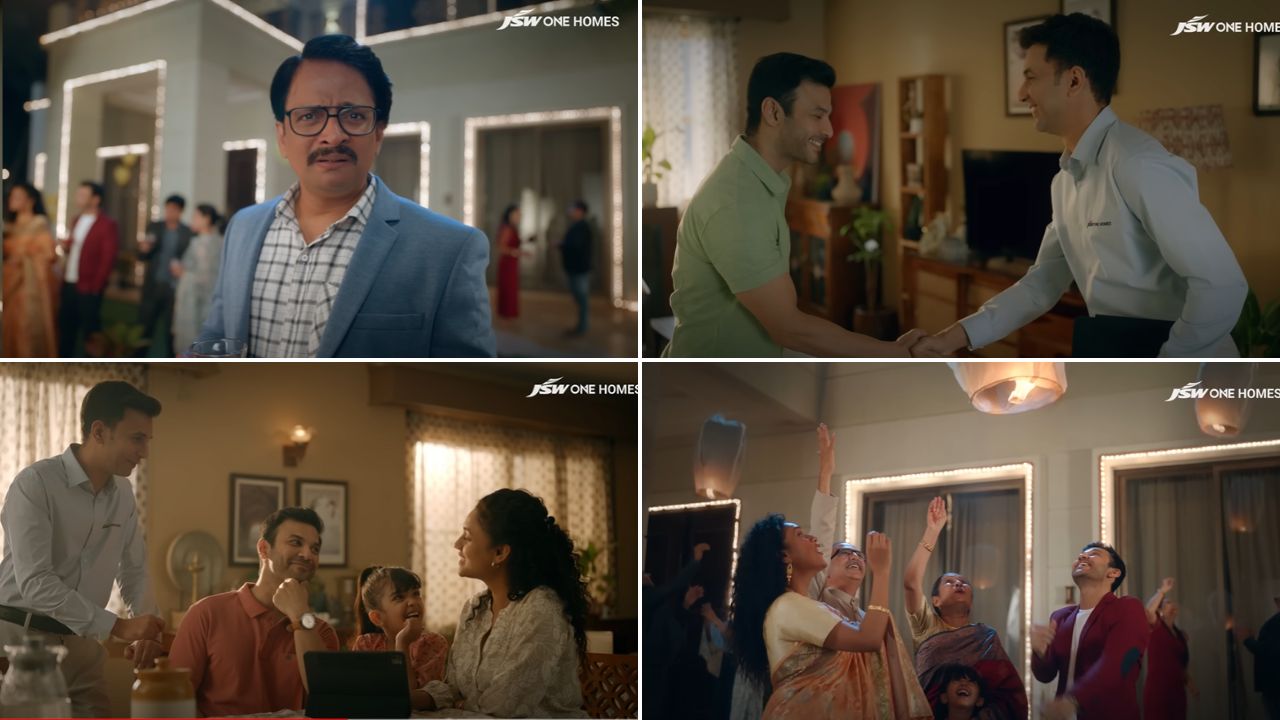 The brand film titled “Unforgettable” begins with a young man celebrating the new year with his friends and family asking everyone around him to forget the past and enjoy the new year. (Stills from the ad)