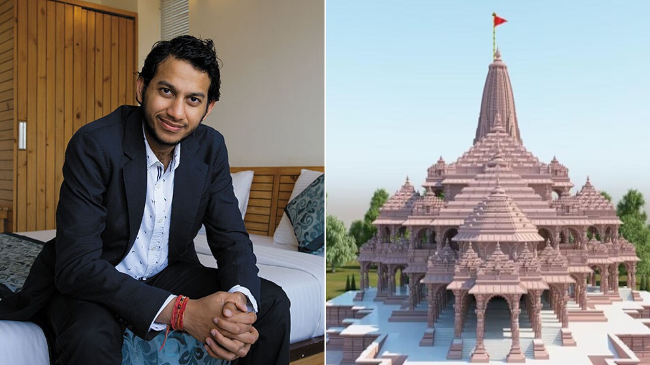 He also shared how 80 percent more users were looking for stays in Ayodhya on New Year’s Eve. (Images sourced via Forbes and Firstpost)