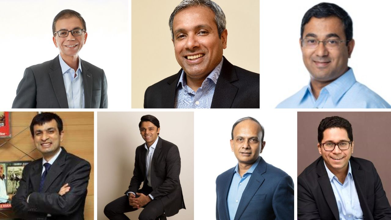 A host of leading foods and confectionery companies boasts a list of Indian executives who are transforming the business and marketing landscape through their business acumen, deep rooted customer understanding and unmatched marketing skills. (From left to right: Hemant Rupani, Anil Viswanathan, Avik Sarkar, Sameer Suneja, Ankit Desai, Deepak Iyer and Sudhanshu Nagpal. (Image source: Alchetron.com and LinkedIn))