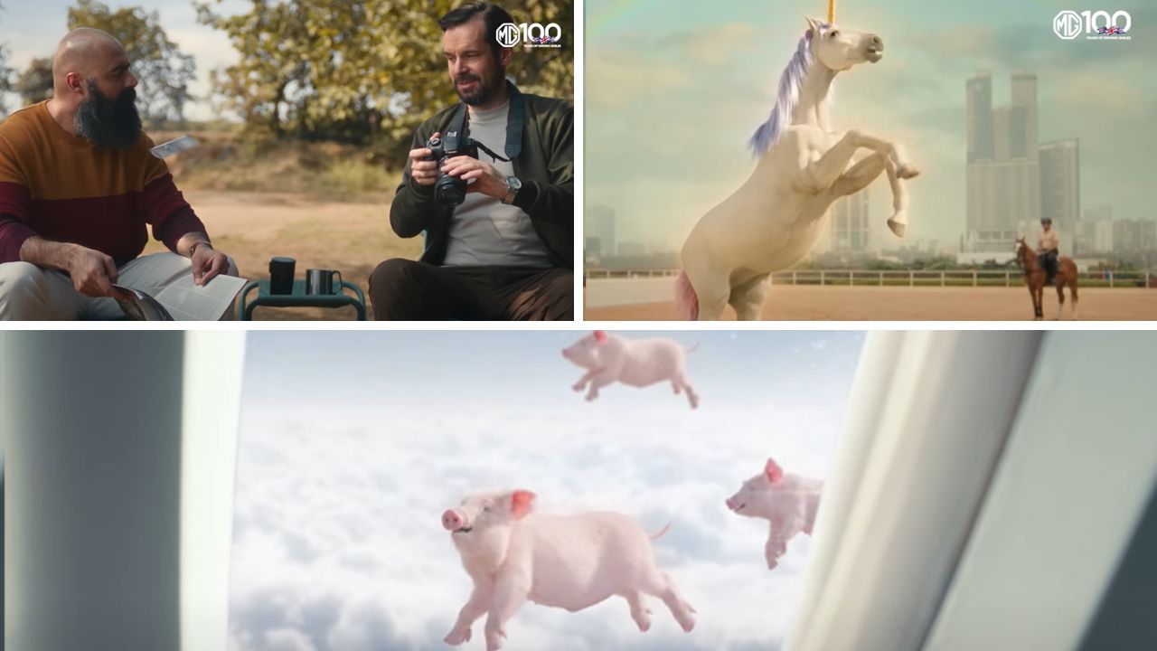 Alongside traditional advertising channels such as print, radio, and digital, this multimedia campaign is anchored by a series of three thematic films. (Stills from the campaign)