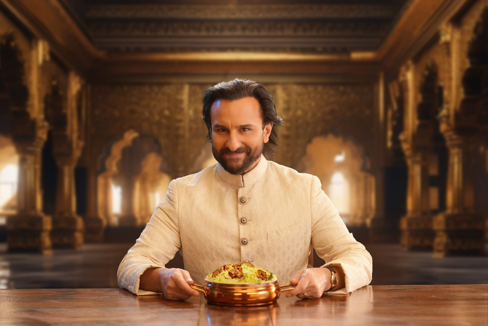 For the first time the brand has onboard a celebrity brand ambassador. Their new Biryani range is being launched by Saif Ali Khan with a 'Feast Like Royalty' campaign.