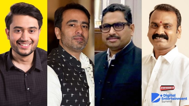 Left to Right: Dilsher Malhi, Jayant Chaudhary, Sanjay Jaju, Dr. L. Murugan