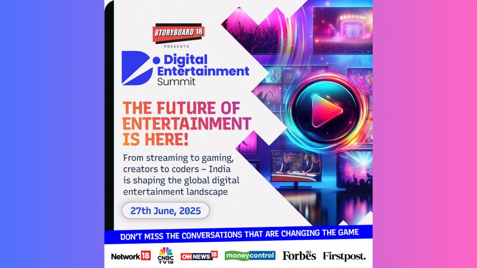 Digital Entertainment Summit 2025 to debut in Delhi as India stakes its claim on the future of global media