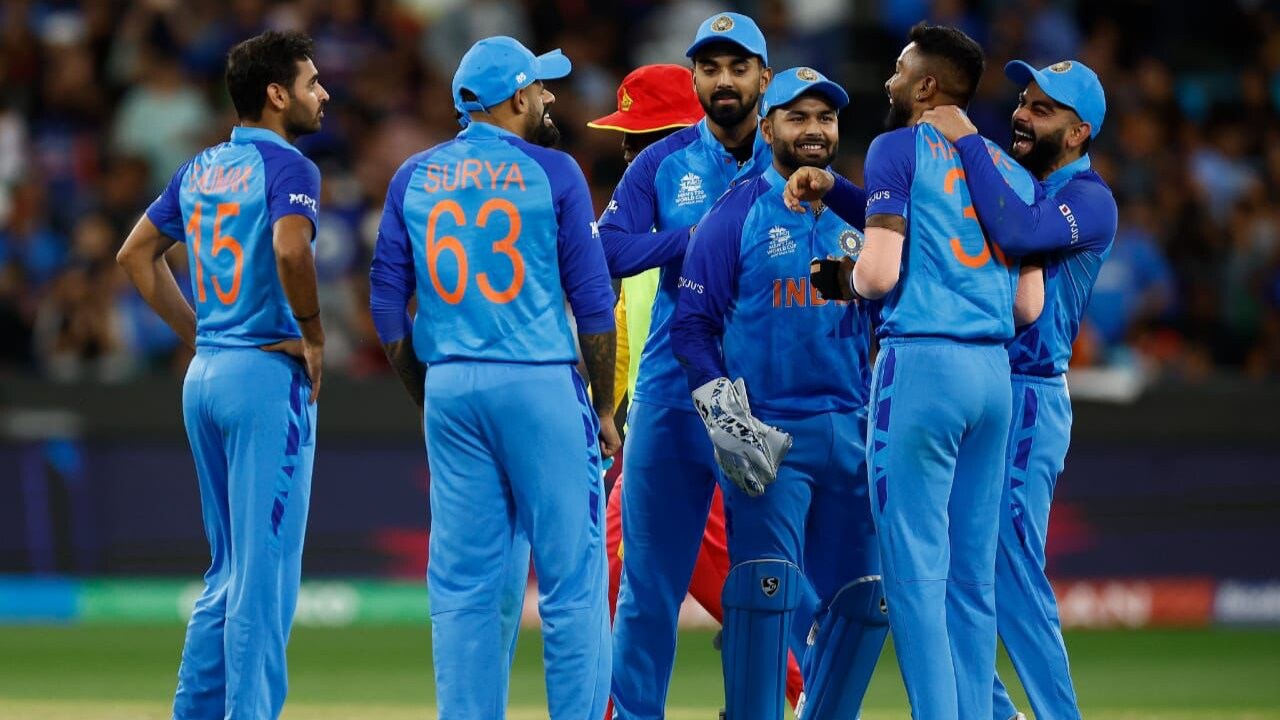 The third T20 will be played in Indore on October 4 in both sides’ final T20 warmups before the World Cup gets underway in Australia later this month. India won the first T20 by eight wickets on Wednesday. It did not make any changes Sunday to that team. (Image: @BCCI - Twitter)