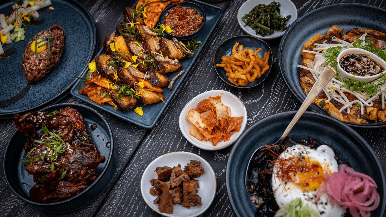 Korean bibimbap, a rice dish cooked with meat, vegetables and a red chilli paste, emerged as popular choices in 2022. (Representational image via Unsplash)