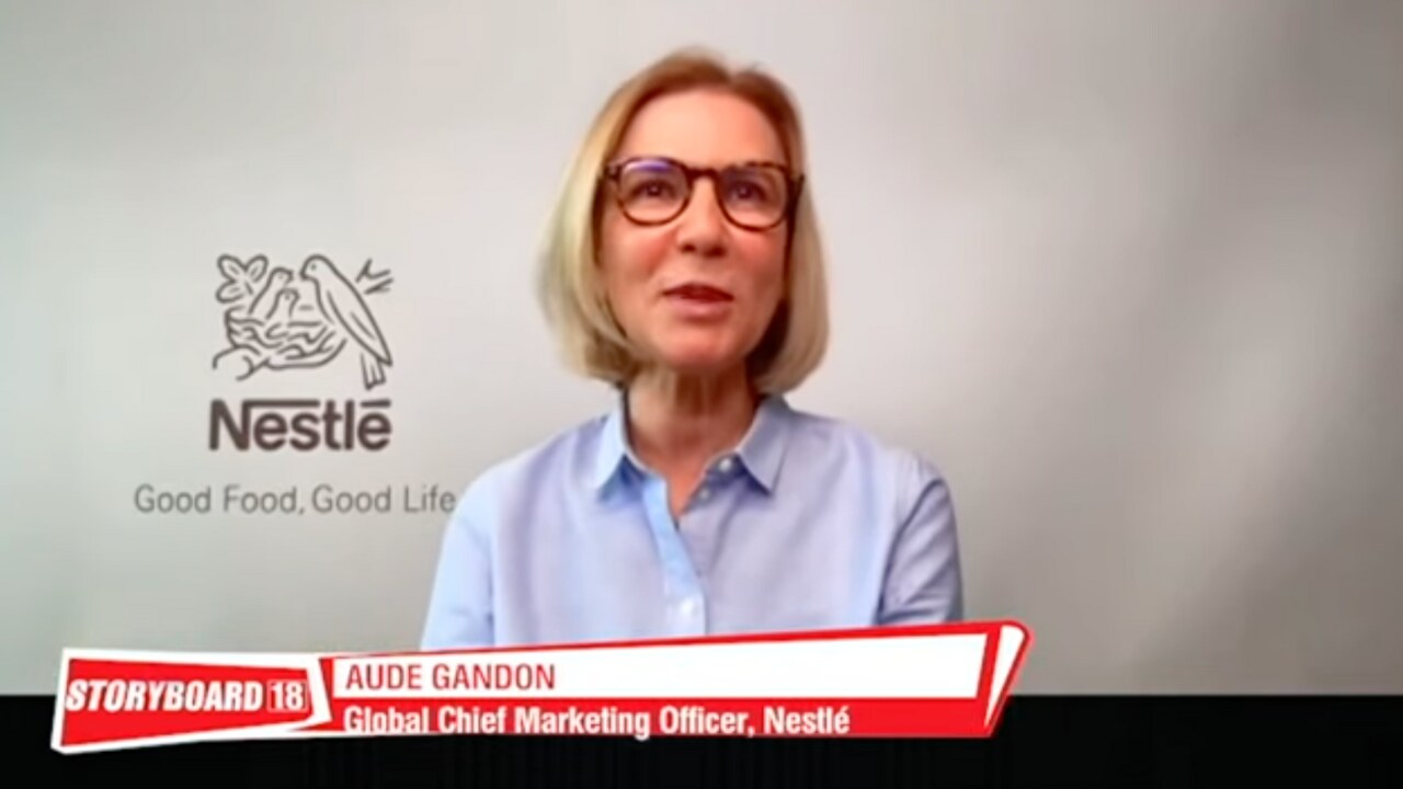 Aude Gandon, global CMO, Nestle