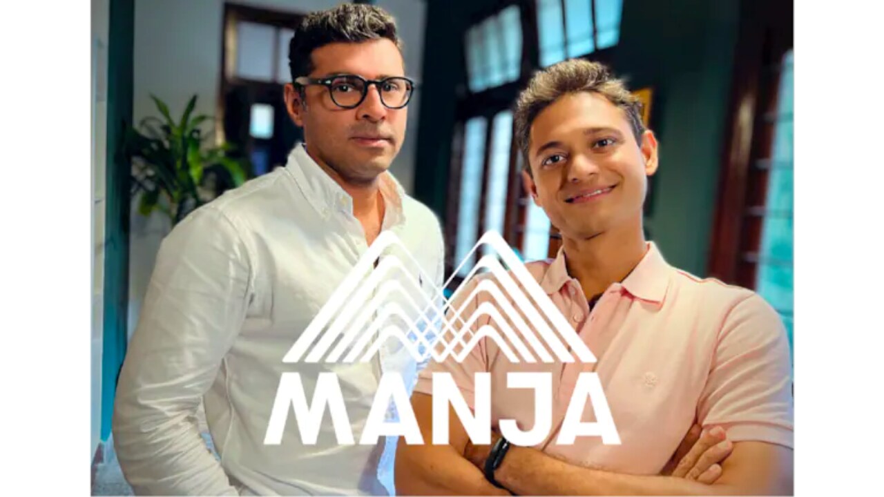 Manja founders Prajato Guha, Arvind Krishnan.