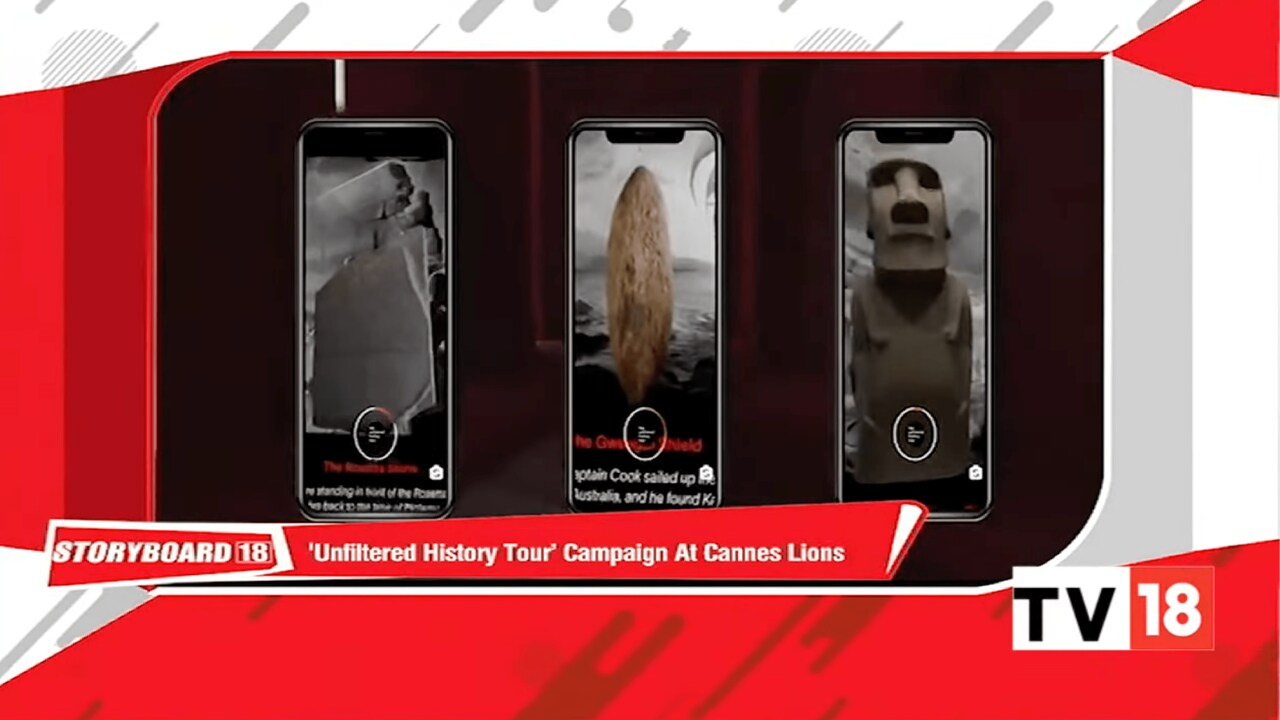 A still from The Unfiltered History Tour's campaign video